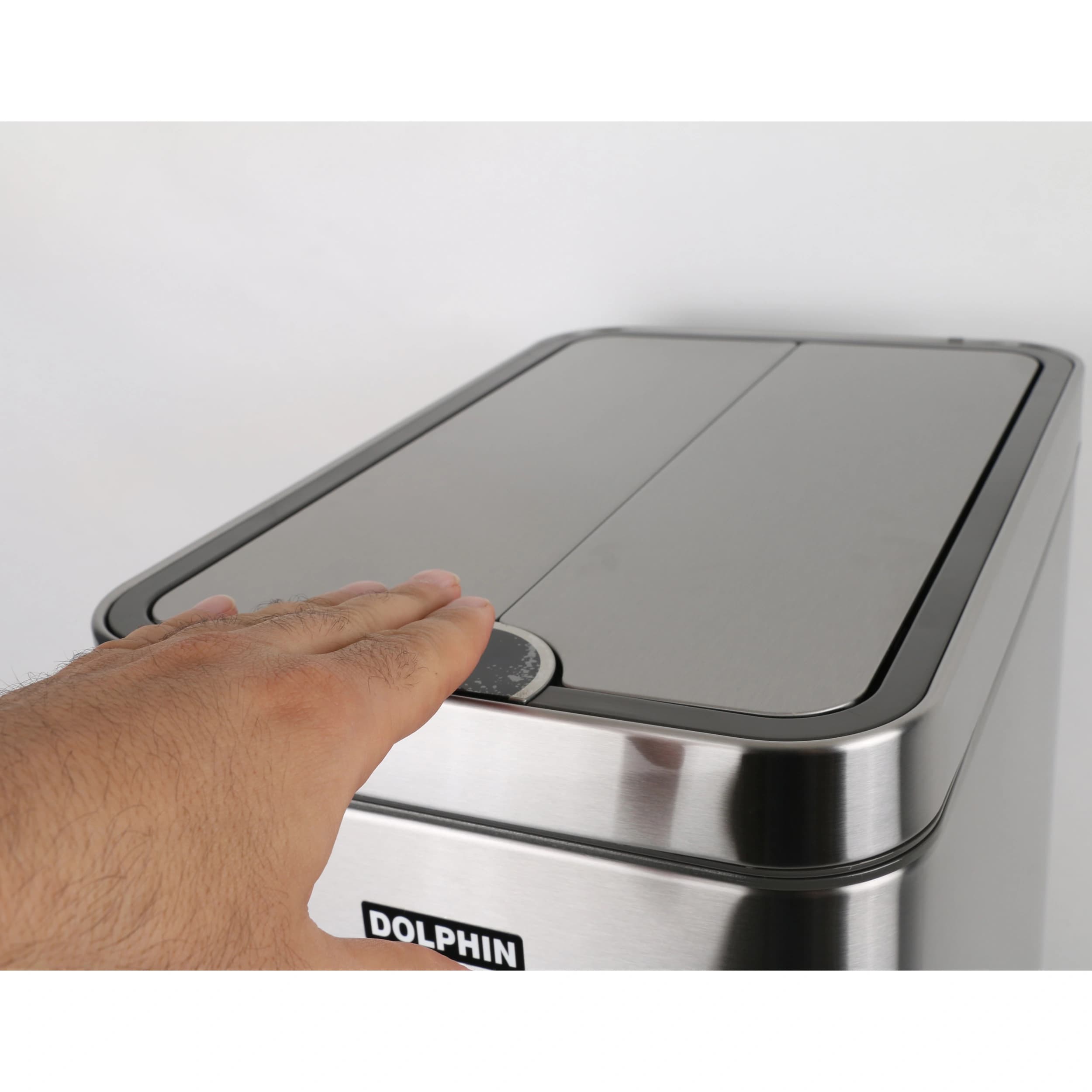سطل زباله دلفین مدل اتوماتیک کد EV-8821- 20 litr — تصویر ۳