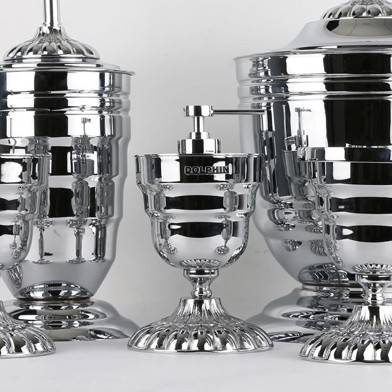 مخزن مایع دستشویی دلفین مدل paso-dispenser | کروم | گارانتی اصالت و سلامت فیزیکی کالا — تصویر ۳