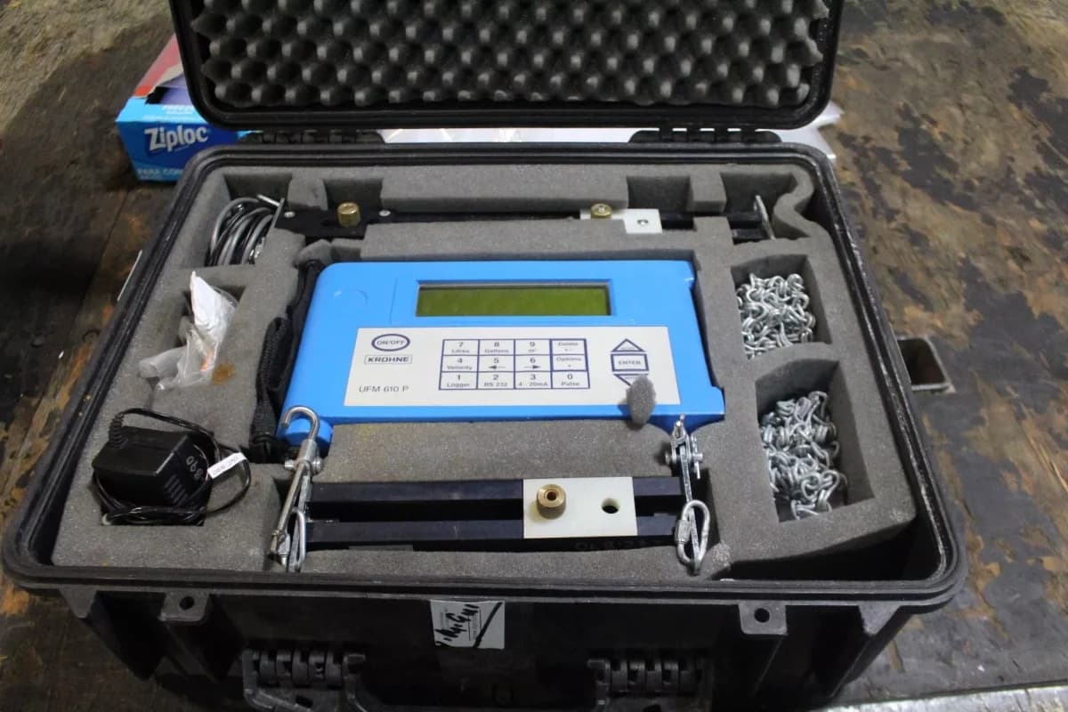 فلومتر Krohne مدل UFM610P — تصویر ۲