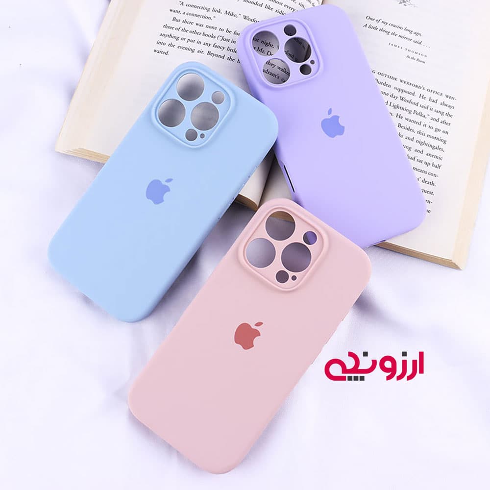 گارد سیلیکونی اورجینال آیفون 16pro (رنگبندی متنوع)(کد602) — تصویر ۲