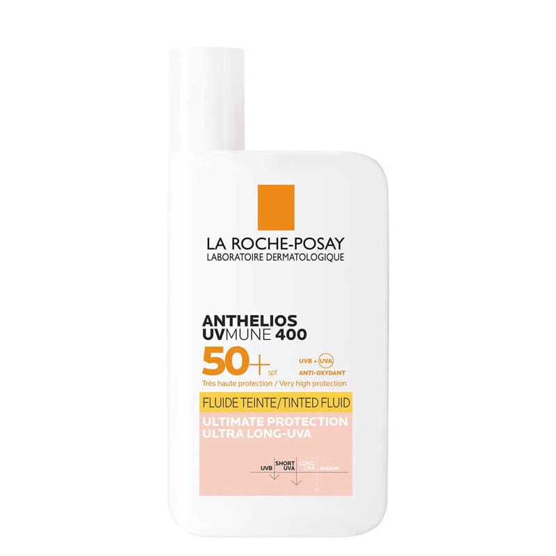 ضد آفتاب فلوئیدی Anthelios UVMUNE 400 Fluide Teinte SPF50 50 میلی‌لیتر