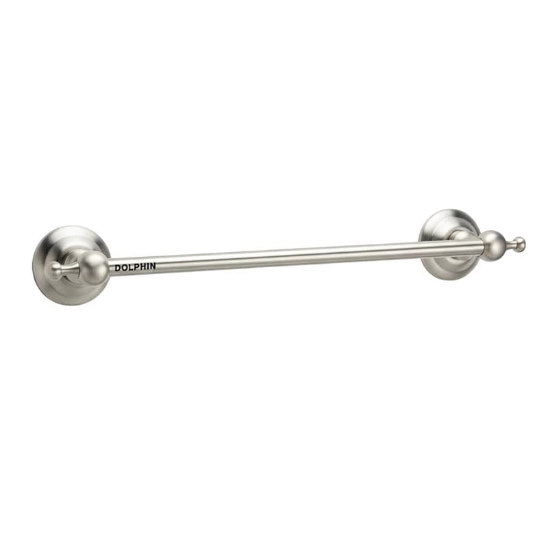 آویز حوله دلفین مدل SS-L38-3230 | کروم مات | گارانتی اصالت و سلامت فیزیکی کالا