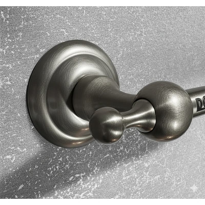 آویز حوله دلفین مدل SS-L38-3230 | کروم مات | گارانتی اصالت و سلامت فیزیکی کالا — تصویر ۵