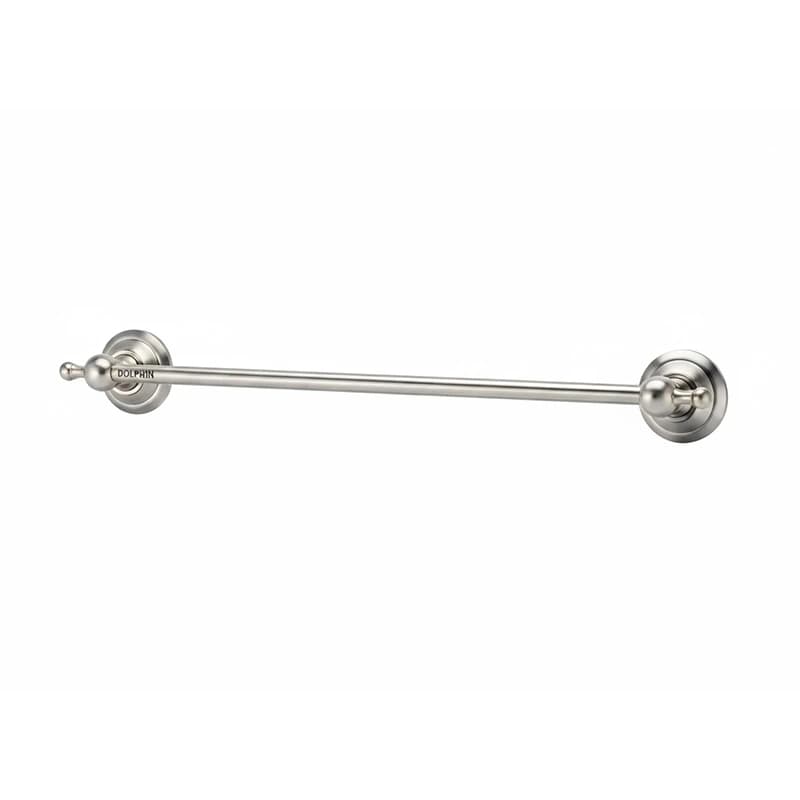 آویز حوله دلفین مدل SS-L49-3230 | کروم مات | گارانتی اصالت و سلامت فیزیکی کالا