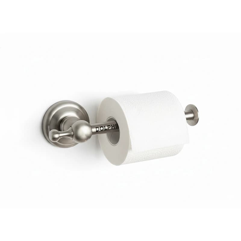 پایه رول دستمال کاغذی دلفین مدل رول کوتاه کد SS-k-3230 | کروم مات | گارانتی اصالت و سلامت فیزیکی کالا — تصویر ۳