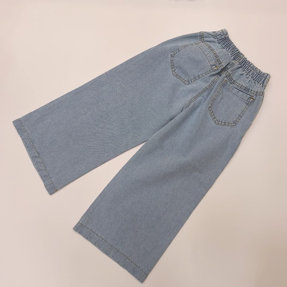 شلوار جین دخترانه فول بگ Simple Bag — تصویر ۵