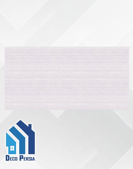 کاشی خاک‌سفید فخار 60×120 طرح کارپی طوسی روشن دکور مات