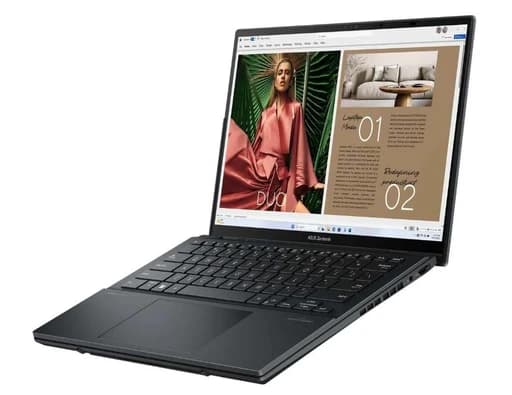 لپ تاپ 14 اینچی ایسوس مدل ASUS UX8406MA Ultra 7 155H 16GB 1TB SSD با گارانتی 24 ماهه شرکتی — تصویر ۴