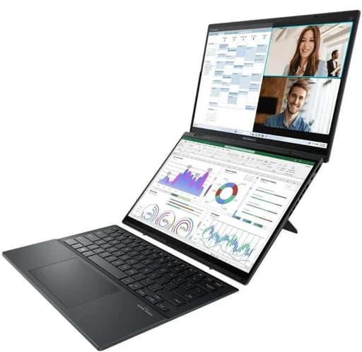 لپ تاپ 14 اینچی ایسوس مدل ASUS UX8406MA Ultra 7 155H 16GB 1TB SSD با گارانتی 24 ماهه شرکتی