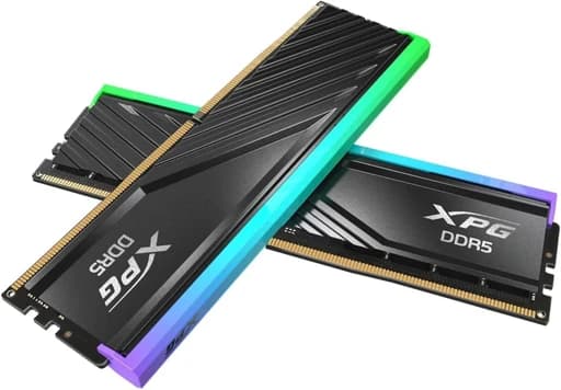 رم کامپیوتر 32 گیگابایت دو کاناله ای دیتا ایکس پی جی مدل XPG U-DIMM DDR5 LANCER Blade RGB 6000 CL48 16GB*2 با گارانتی 60 ماهه شرکتی — تصویر ۴