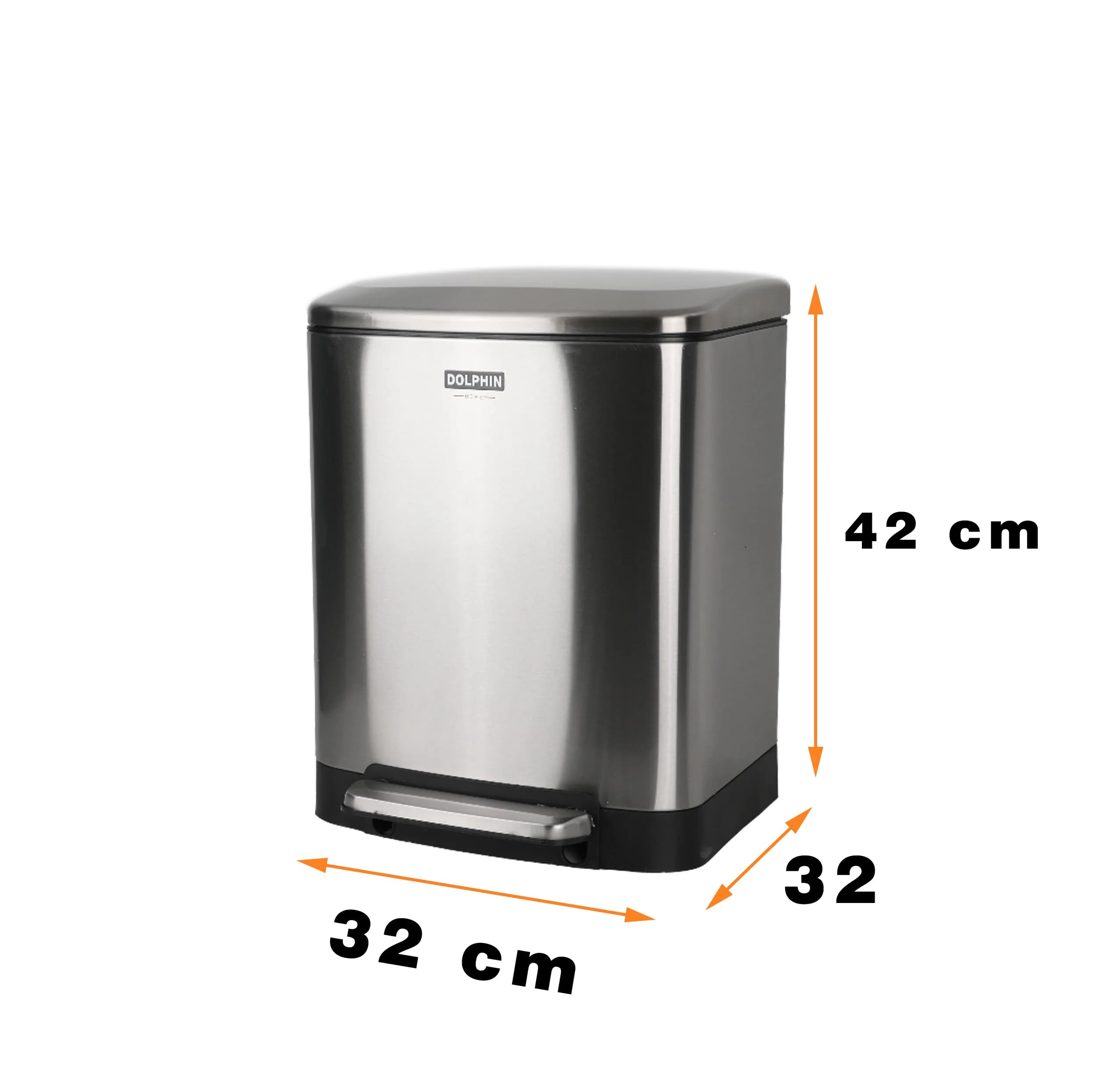 سطل زباله پدالی دلفین مدل 20 لیتر کد Ev-240 — تصویر ۱۰