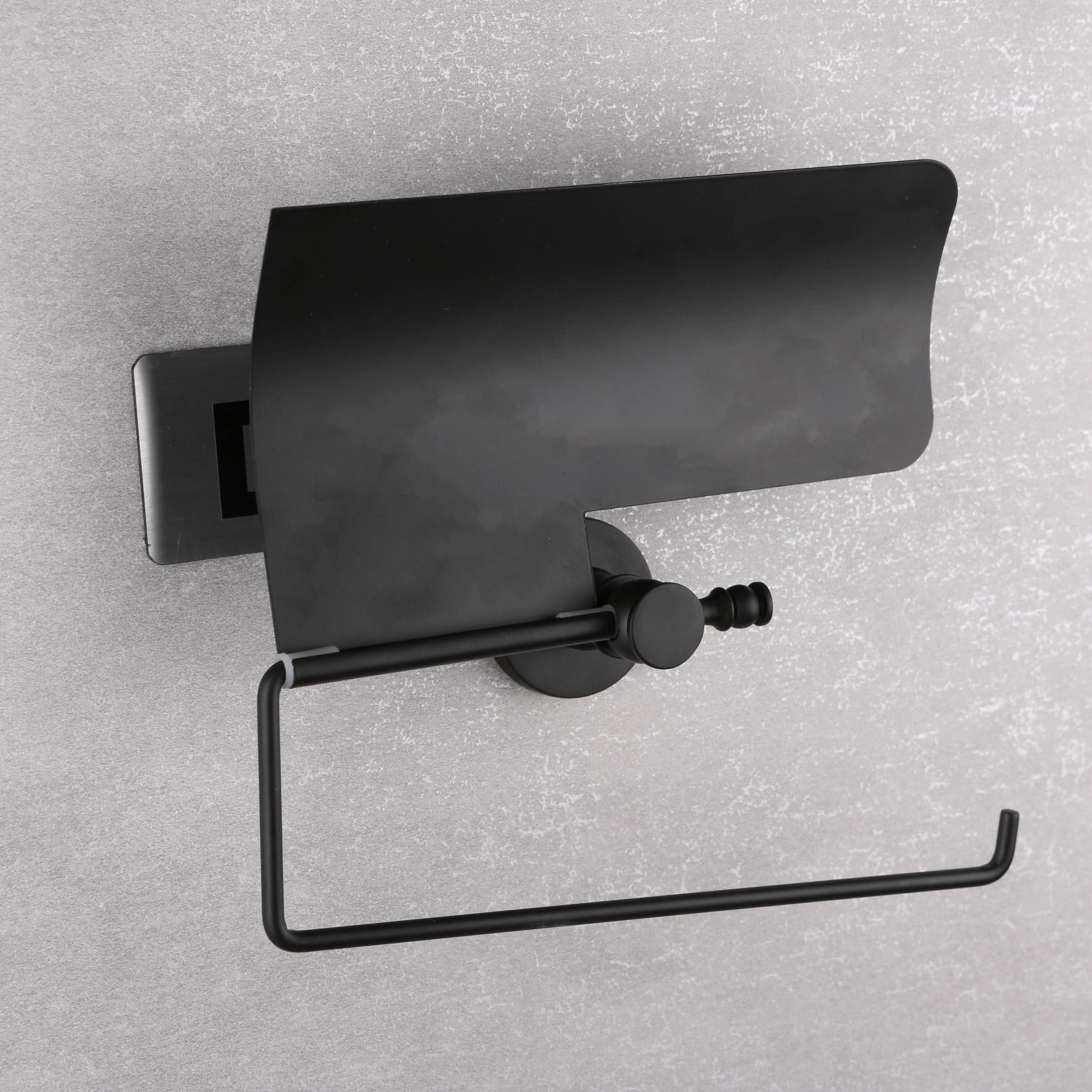 پایه رول دستمال کاغذی دلفین مدل JX-rolcover-L-BL | مشکی | گارانتی اصالت و سلامت فیزیکی کالا — تصویر ۶