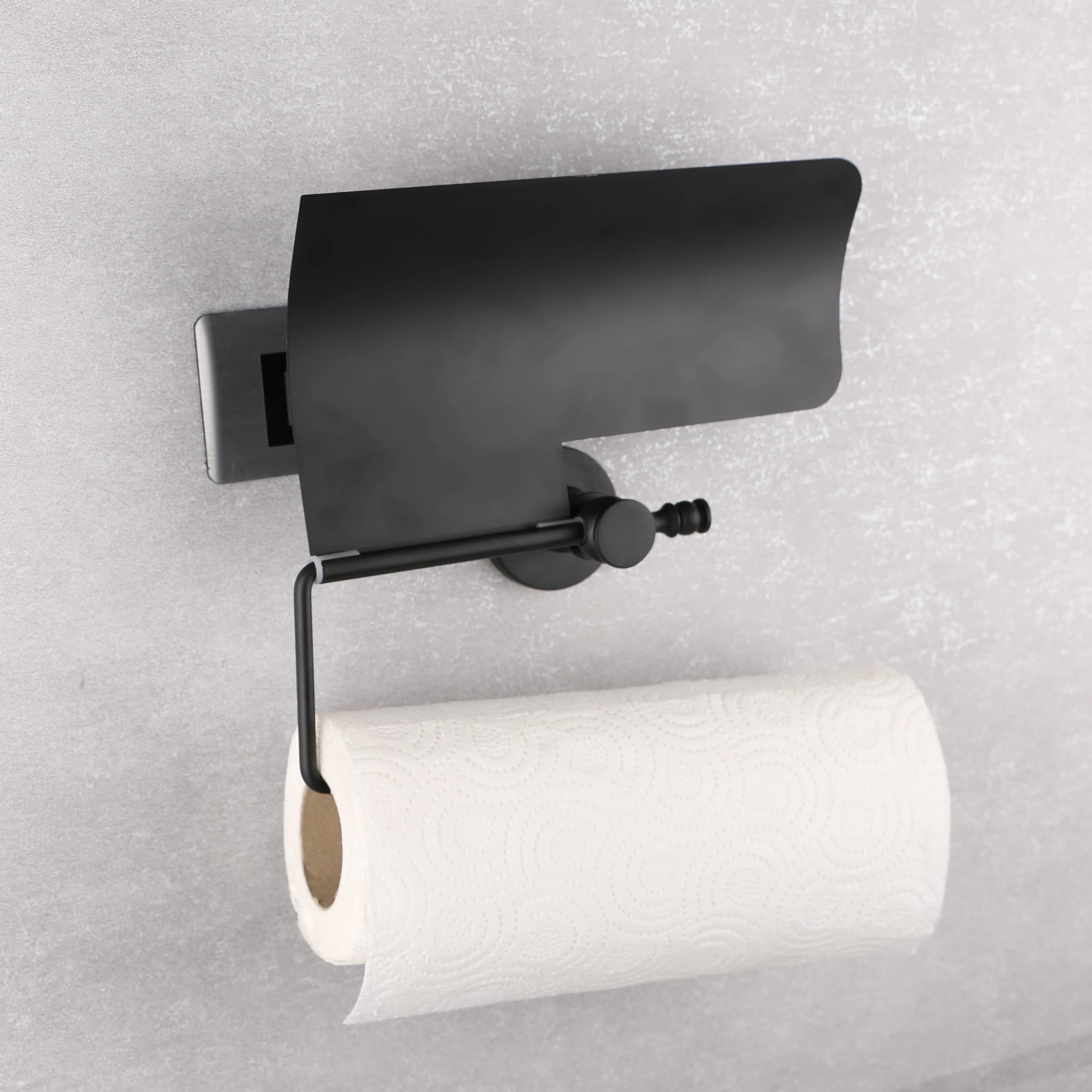 پایه رول دستمال کاغذی دلفین مدل JX-rolcover-L-BL | مشکی | گارانتی اصالت و سلامت فیزیکی کالا — تصویر ۵
