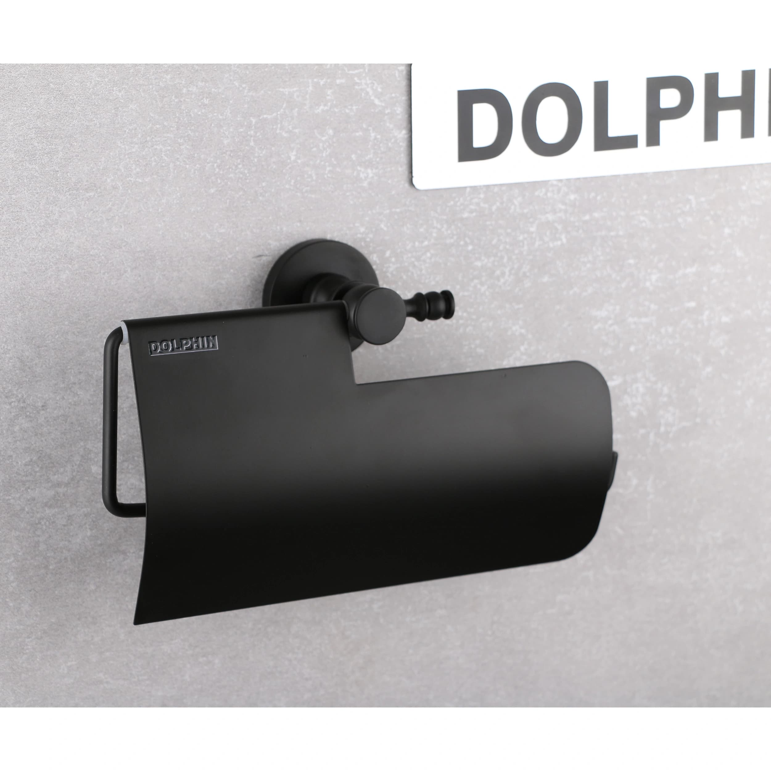 پایه رول دستمال کاغذی دلفین مدل JX-rolcover-L-BL | مشکی | گارانتی اصالت و سلامت فیزیکی کالا — تصویر ۳