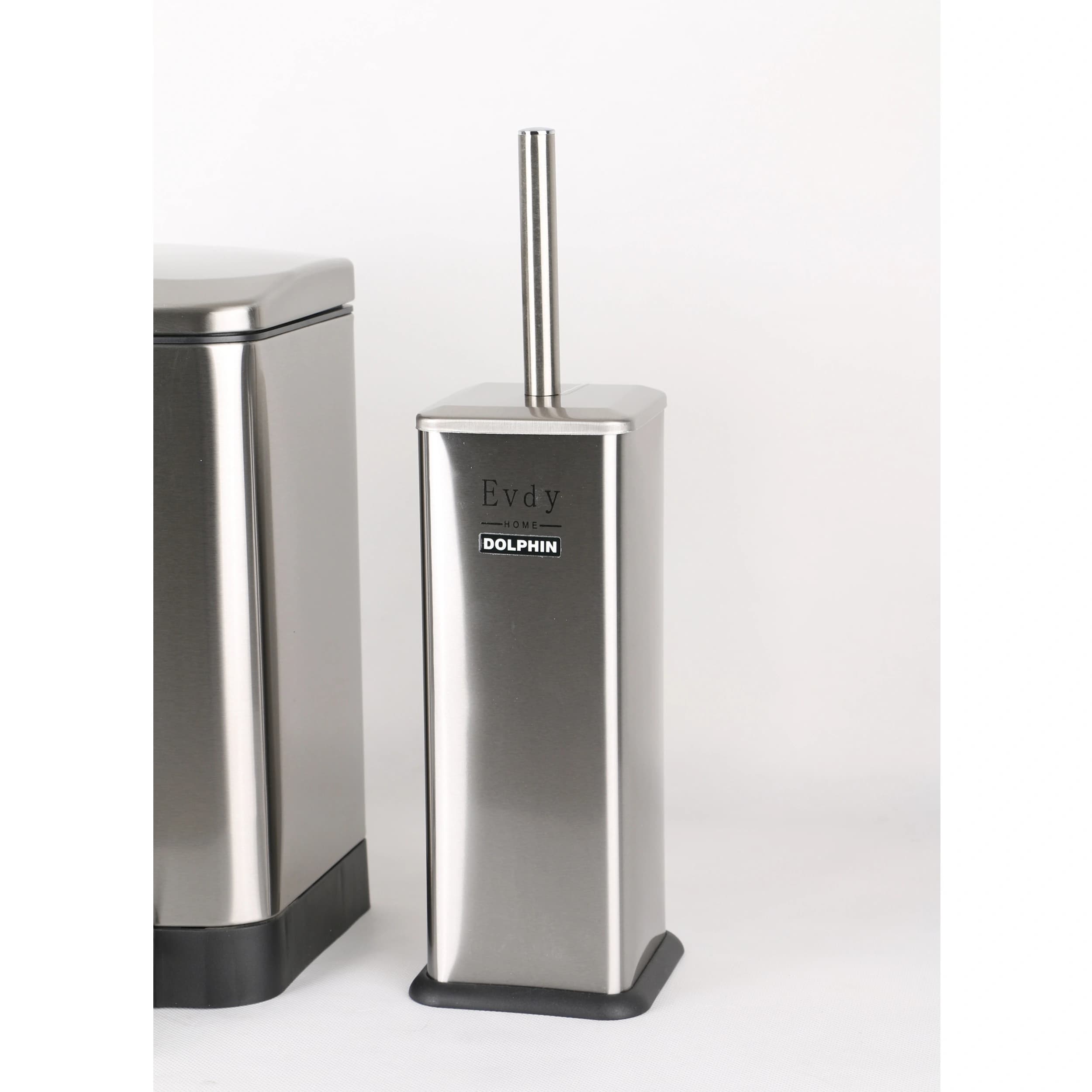 ست سطل و فرچه دلفین مدل Evd-226-6lt-ss | کروم مات | گارانتی اصالت و سلامت فیزیکی کالا — تصویر ۳