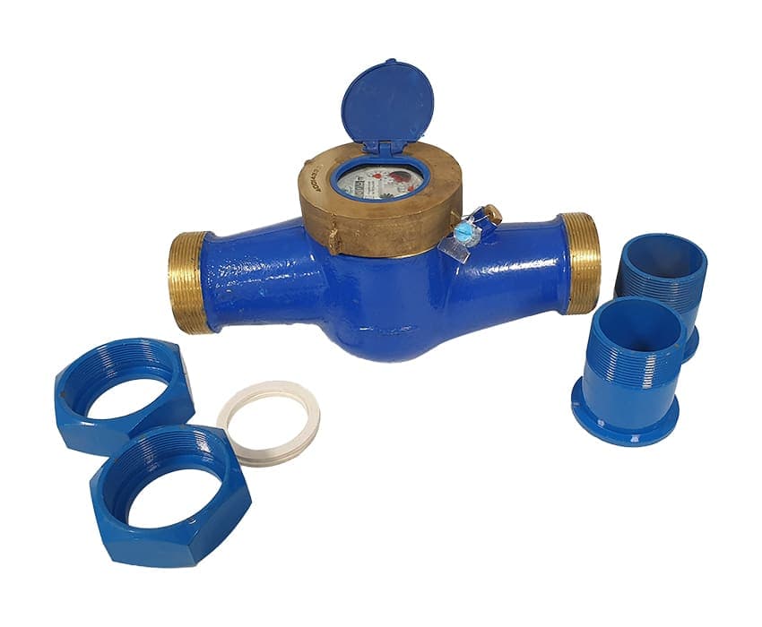 کنتور آب مولتی جت 2 اینچ فراسنج کاملاً خشک FR-C160 — تصویر ۳