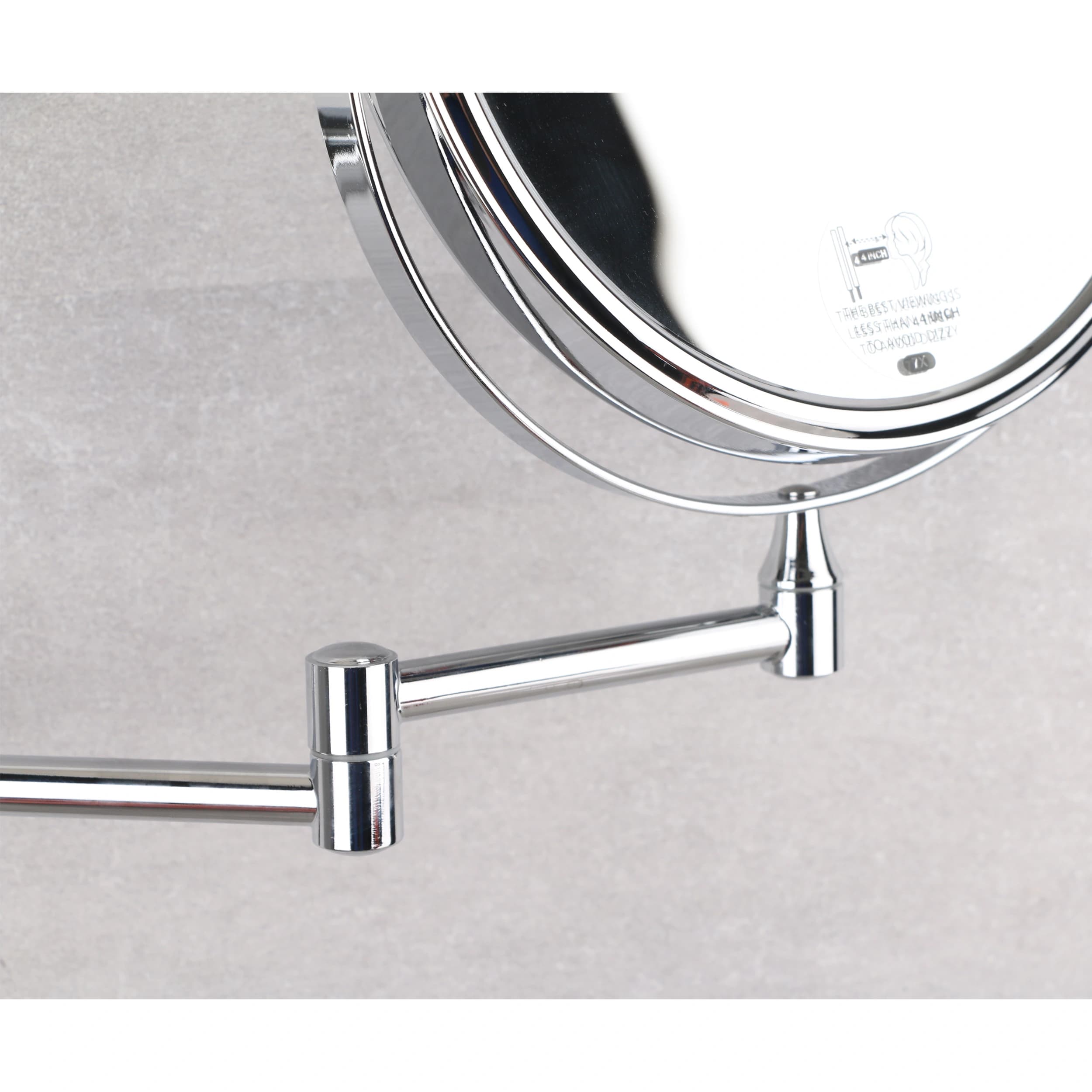 آینه سرویس بهداشتی دلفین مدل Mkp-001-C | کروم | گارانتی اصالت و سلامت فیزیکی کالا — تصویر ۳