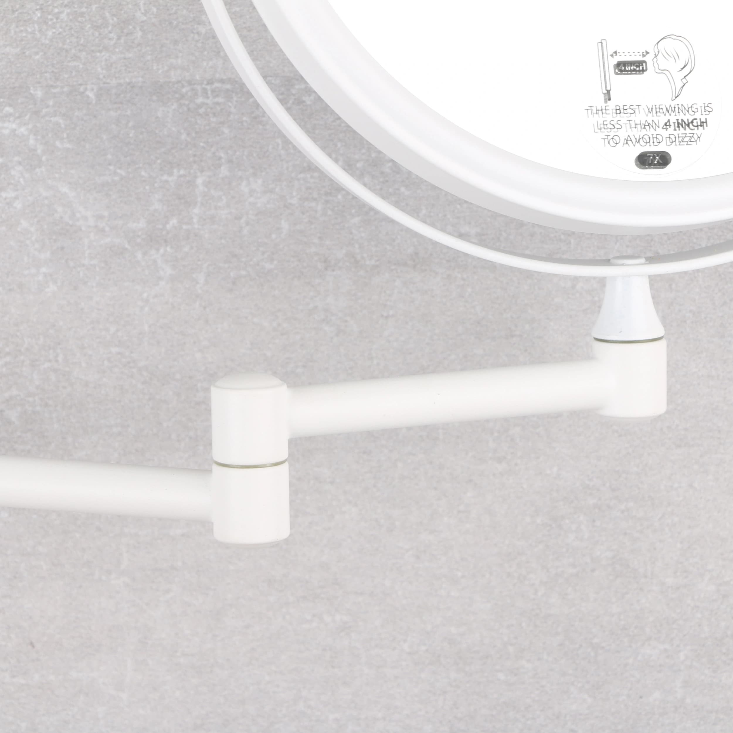 آینه سرویس بهداشتی دلفین مدل Mkp-003-w | سفید | گارانتی اصالت و سلامت فیزیکی کالا — تصویر ۲