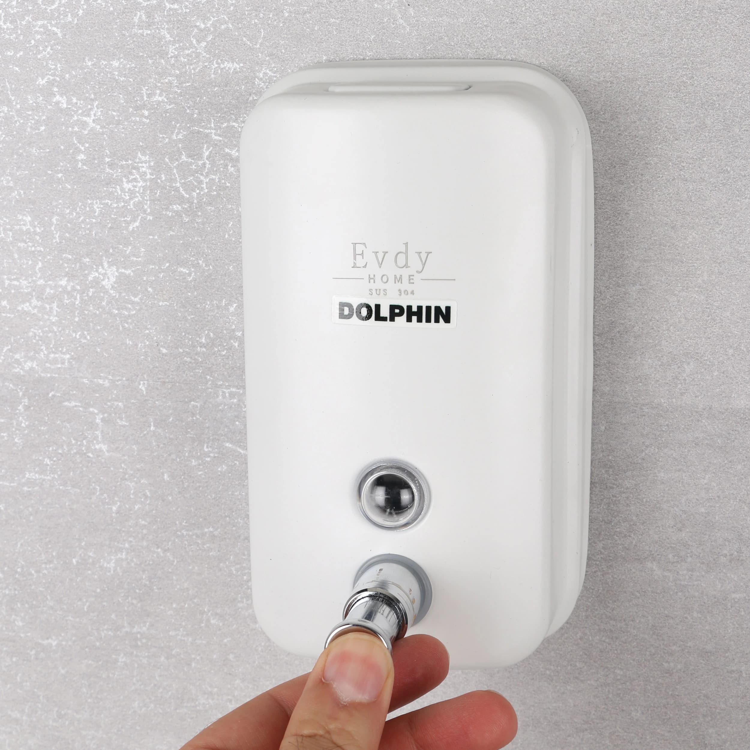 پمپ مایع دستشویی دلفین مدل kh-800-W | سفید | گارانتی اصالت و سلامت فیزیکی کالا — تصویر ۵