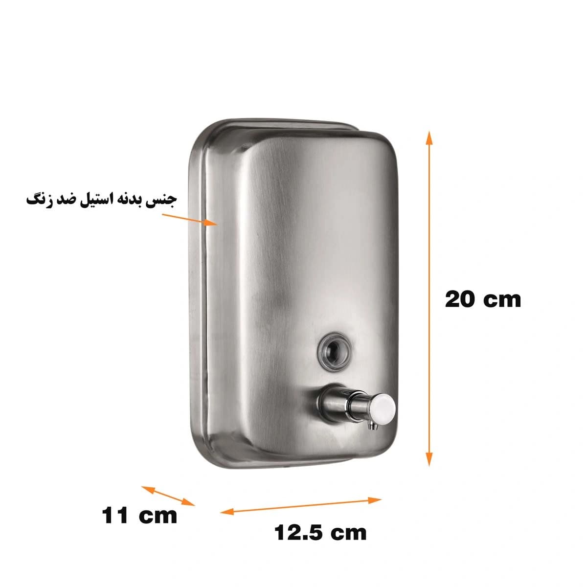 پمپ مایع دستشویی دلفین مدل kh-1000-W | سفید | گارانتی اصالت و سلامت فیزیکی کالا — تصویر ۶