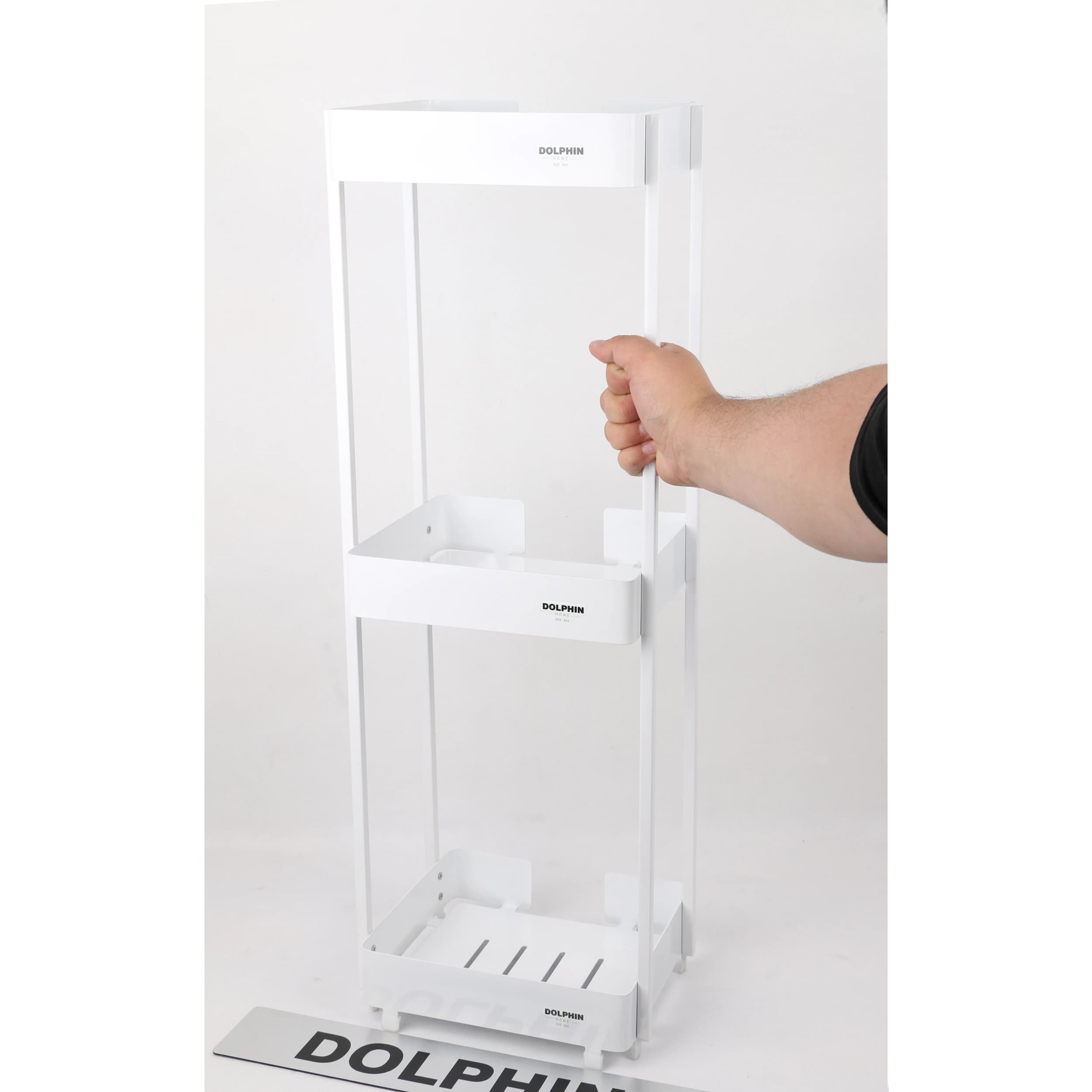 قفسه حمام دلفین مدل ایستاده زمینی کد 3D-55KL — تصویر ۵