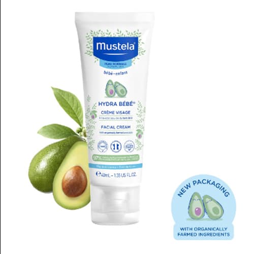 کرم مرطوب کننده صورت کودک هیدرا ب ب ۴۰میل موستلا Mustella — تصویر ۲