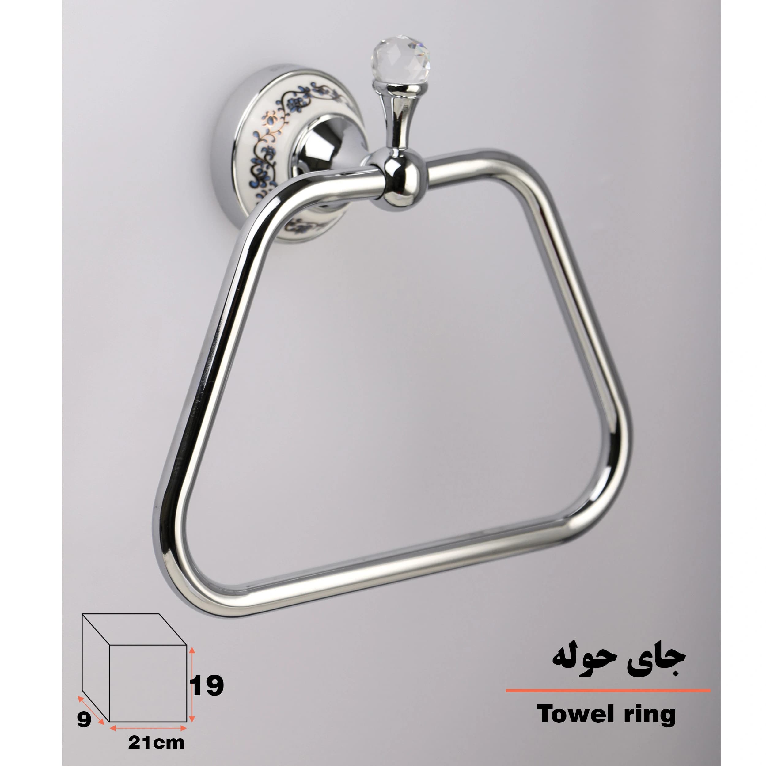 آویز حوله دلفین مدل 3415C — تصویر ۲