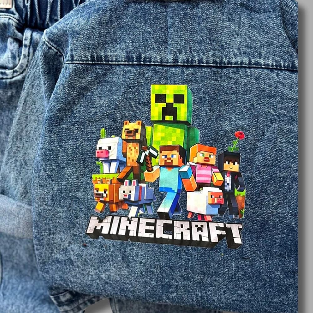 ست سه تیکه جین پسرانه ماینکرافت Minecraft — تصویر ۲