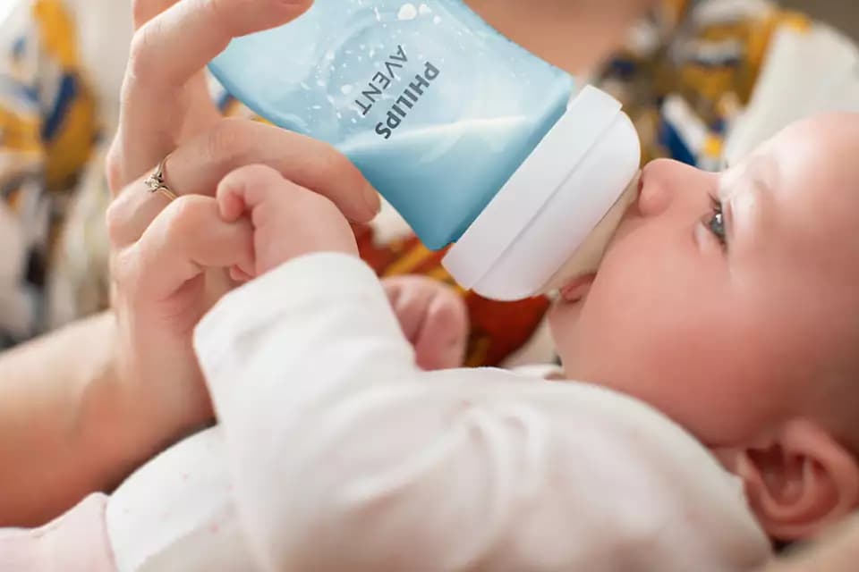 شیشه شیر نچرال ۲۶۰ میلی لیتر فیلیپس اونت PHILIPS AVENT سری Response – آبی — تصویر ۵
