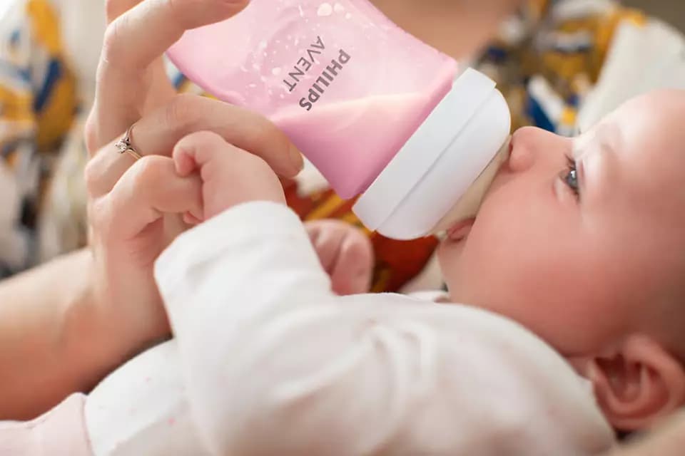 شیشه شیر نچرال ۲۶۰ میلی لیتر فیلیپس اونت PHILIPS AVENT سری Response – صورتی — تصویر ۳