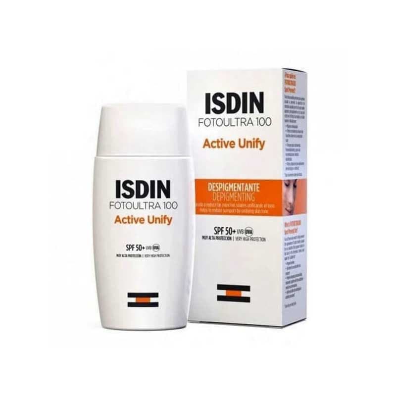 کرم ضدآفتاب ISDIN Active Unify SPF 50 حجم 50 میلی‌لیتر — تصویر ۲