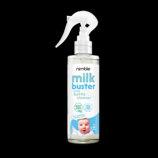 اسپری شستشوی شیشه شیر برند nimble