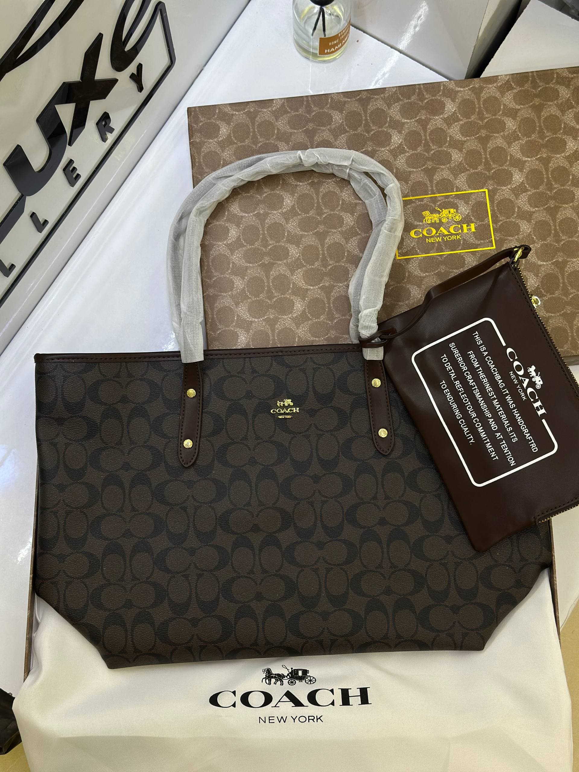توت بگ کوچ Coach Totebag — تصویر ۵