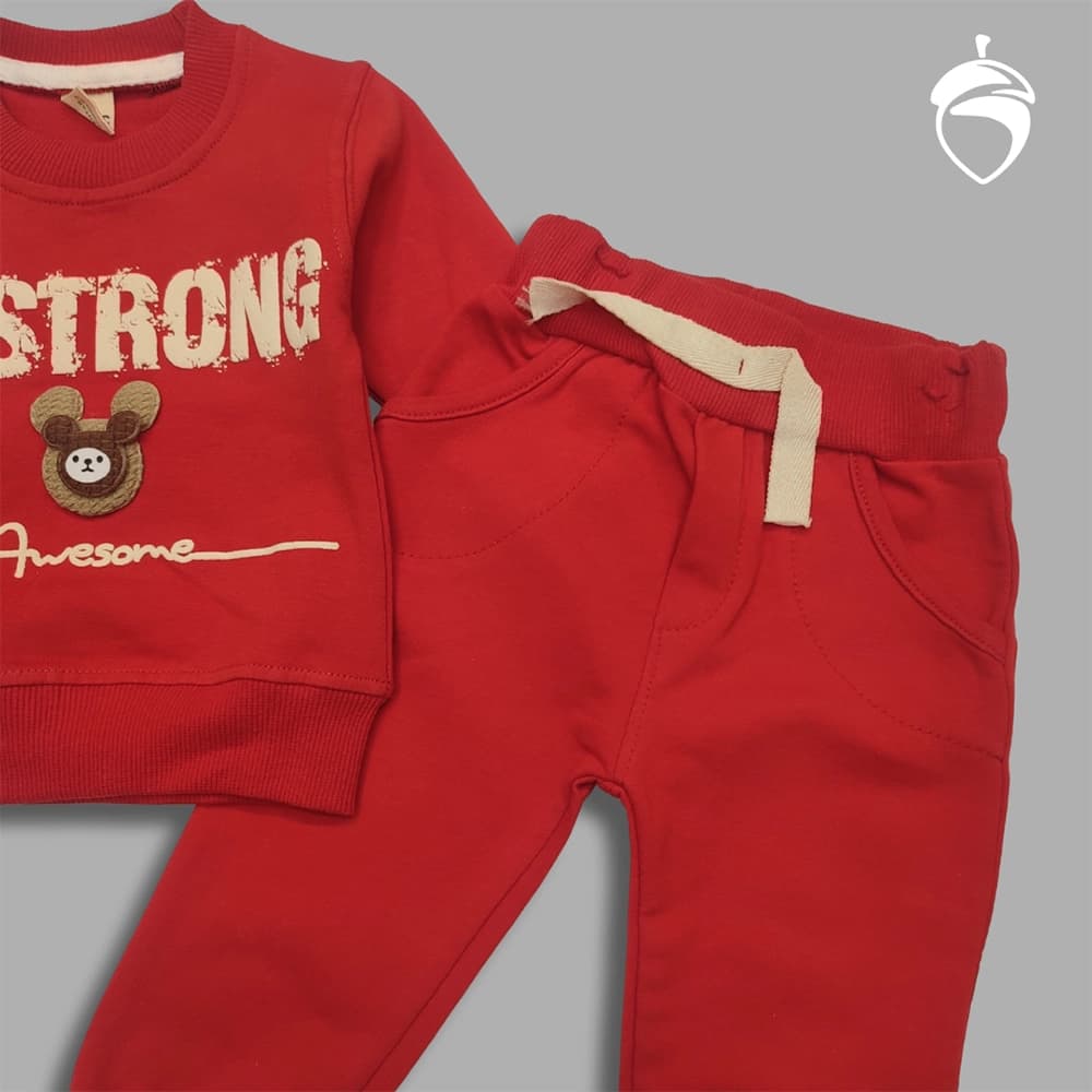 بلوز شلوار پسرانه دخترانه نقلی STRONG — تصویر ۴
