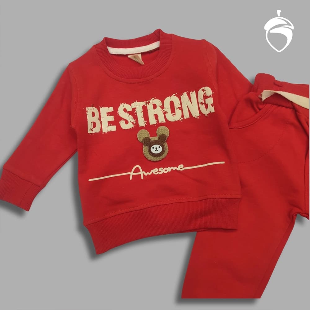 بلوز شلوار پسرانه دخترانه نقلی STRONG — تصویر ۲