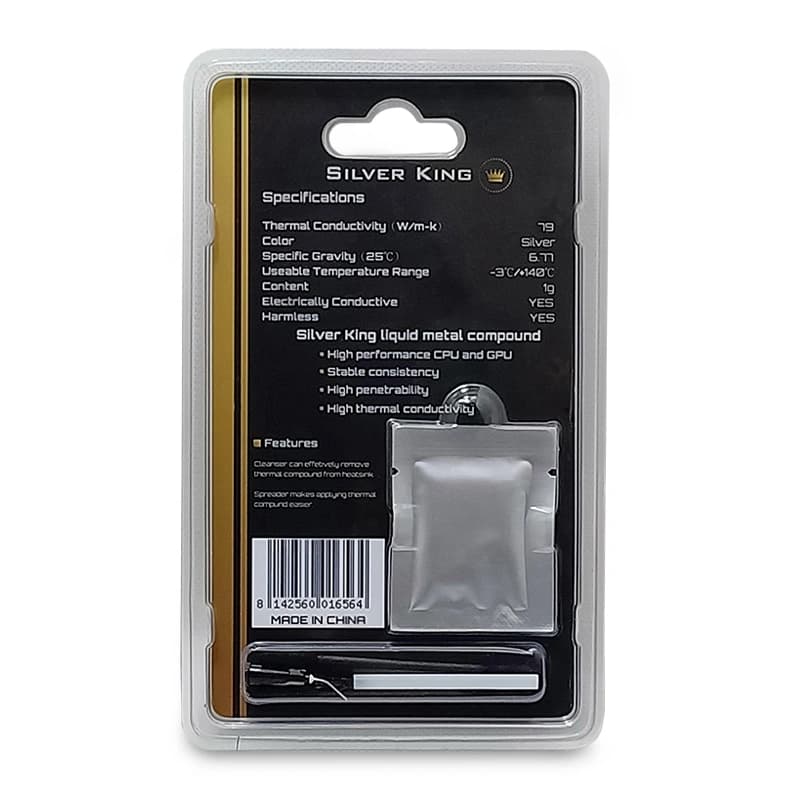 لیکوئید متال ترمالرایت Silver King مدل ۱ گرمی — تصویر ۴