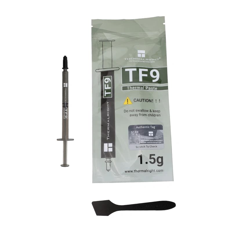 خمیر سیلیکون ترمالرایت TF9 وزن 1.5 گرمی — تصویر ۵