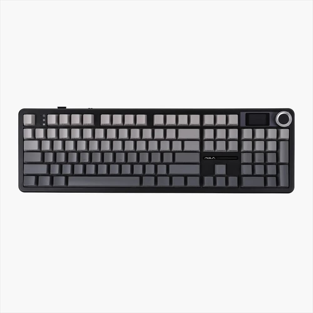 کیبورد گیمینگ بی سیم آئولا F108 Pro با نمایشگر LCD — تصویر ۷