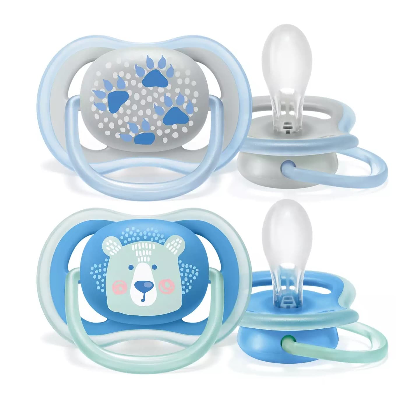 پستانک ارتودنسی ۶ تا ۱۸ ماه دوتایی فیلیپس اونت PHILIPS AVENT سری UltraAir مدل SCF085/06 — تصویر ۶