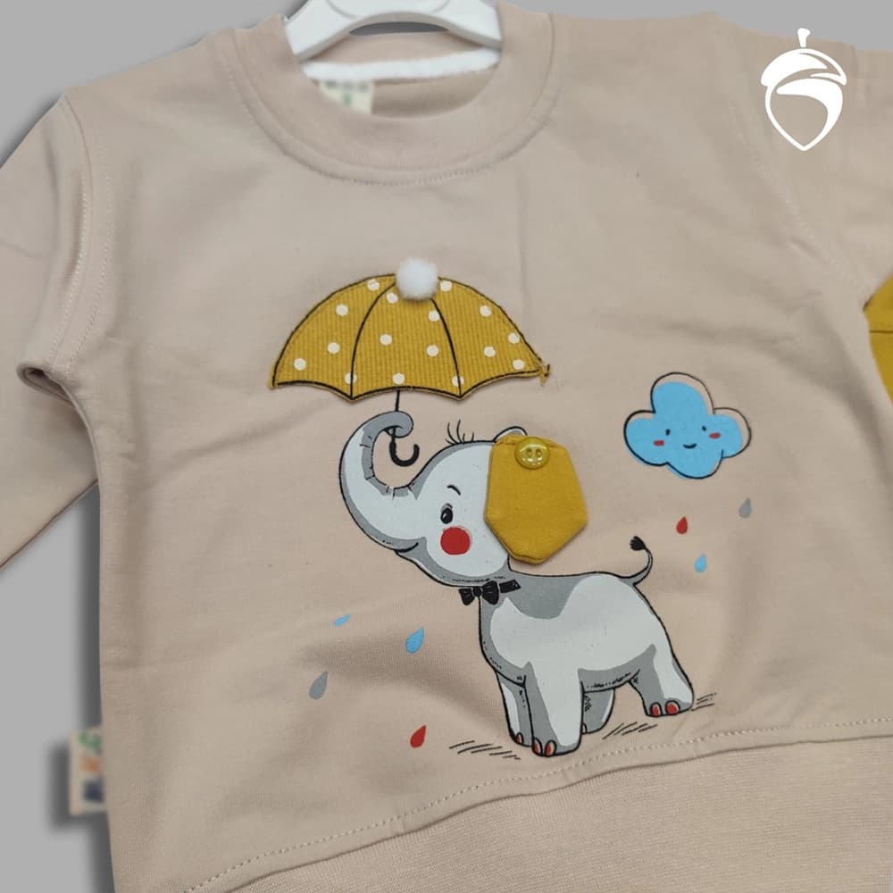 بلوز شلوار پسرانه دخترانه نقلی umbrella — تصویر ۵