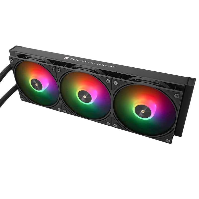 خنک کننده مایع ترمالرایت Frozen Warframe 360 ARGB با نمایشگر LCD و نورپردازی ARGB — تصویر ۶