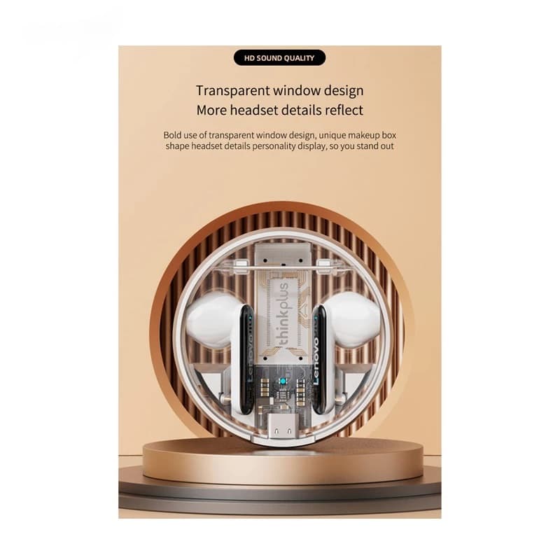 هدست بلوتوث لنوو مدل Thinkplus LivePods LP8 Pro — تصویر ۱۲