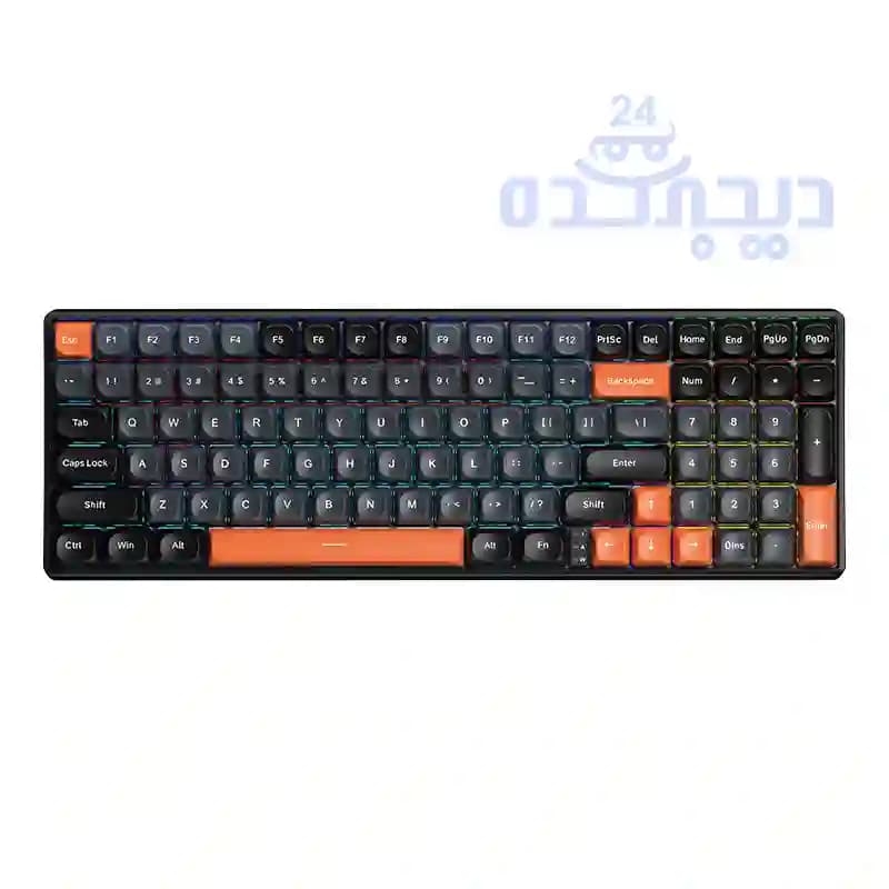 کیبورد ائولا aula s100 pro balack-orange