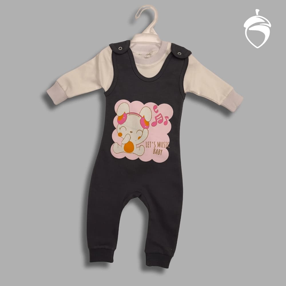 سرهمی دوتیکه نوزادی مدل BABY — تصویر ۳