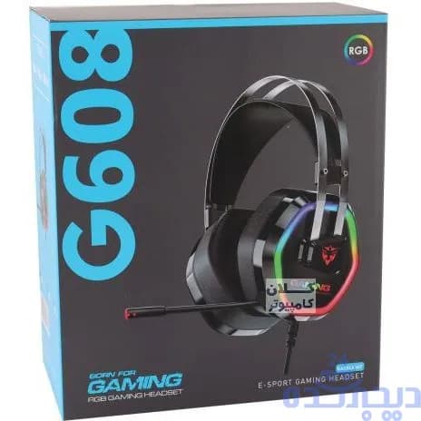 هدست با سیم گیمینگ G608 — تصویر ۳