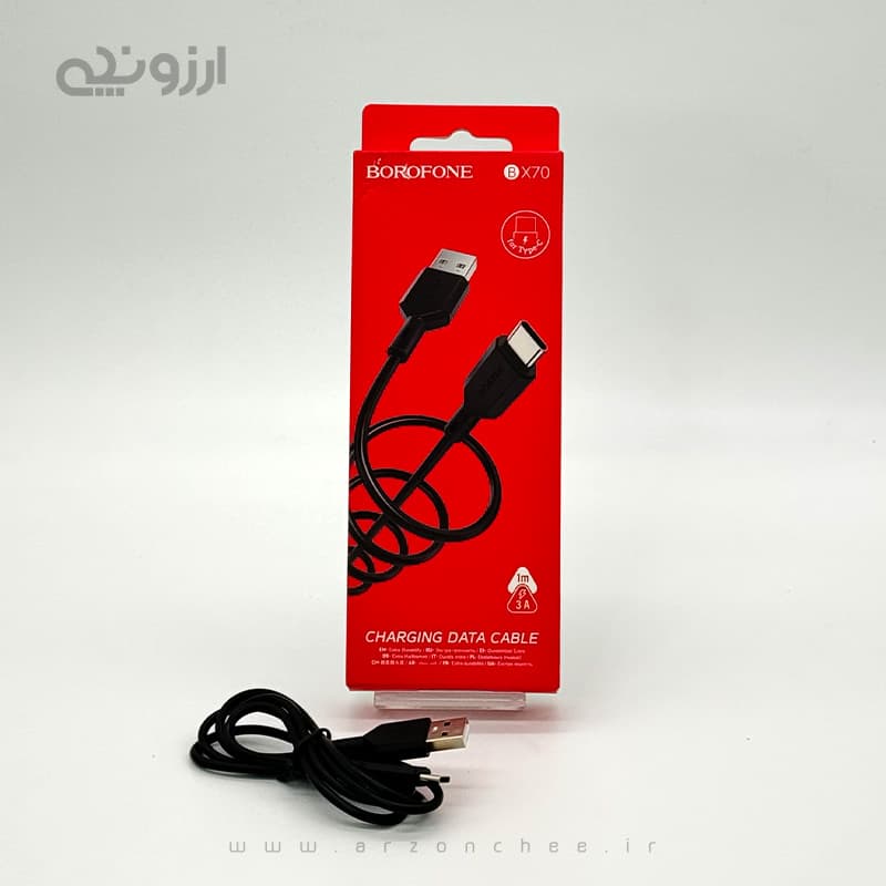 کابل شارژ USB-C بروفون – مدل BX70 طول 1 متر