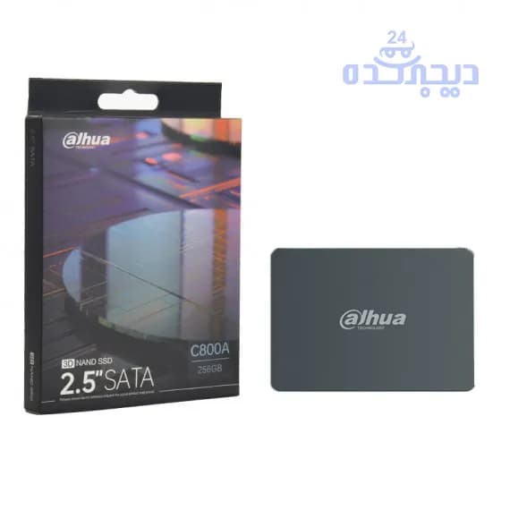 حافظه SSD هارد داهوا ۲۵۶ گیگابایت SATA Dahua مدل C800A ظرفیت 256 گیگابایت