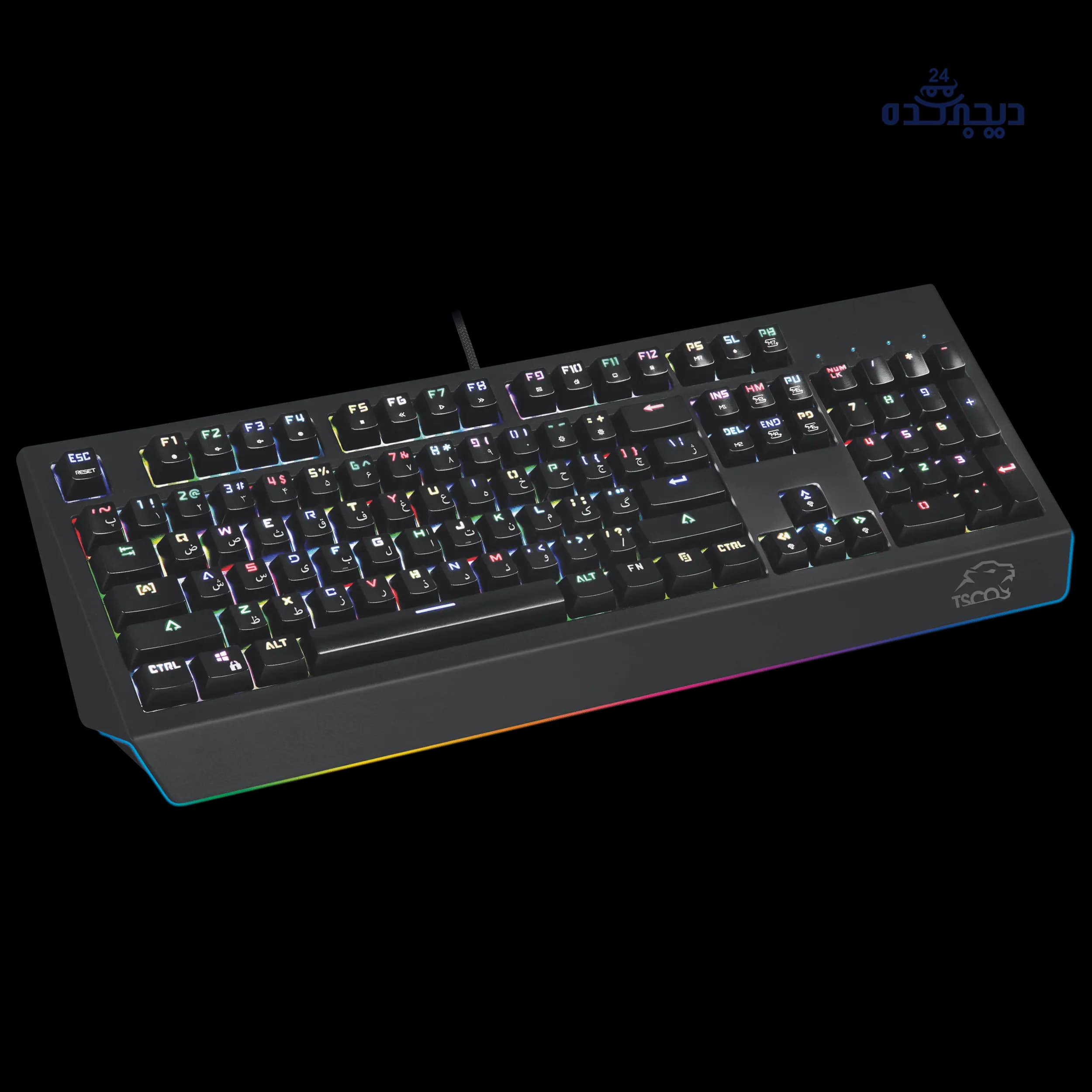 کیبورد گیمینگ تسکو tsco GK8127 — تصویر ۲