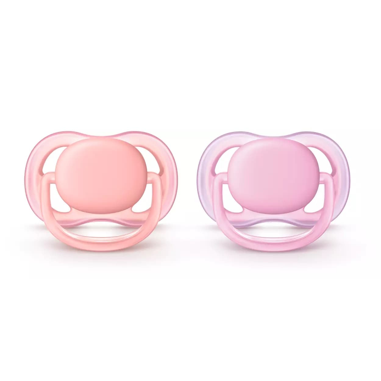 پستانک ارتودنسی ۰ تا ۶ ماه دوتایی فیلیپس اونت PHILIPS AVENT سری UltraAir مدل SCF245/20 — تصویر ۲