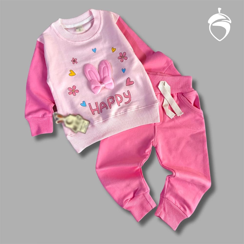 بلوز شلوار دخترانه نقلی Rabbit bow